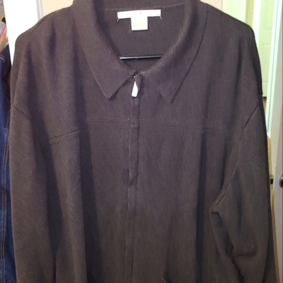 Perry Ellis Mens Zip Up Light Jacket XL